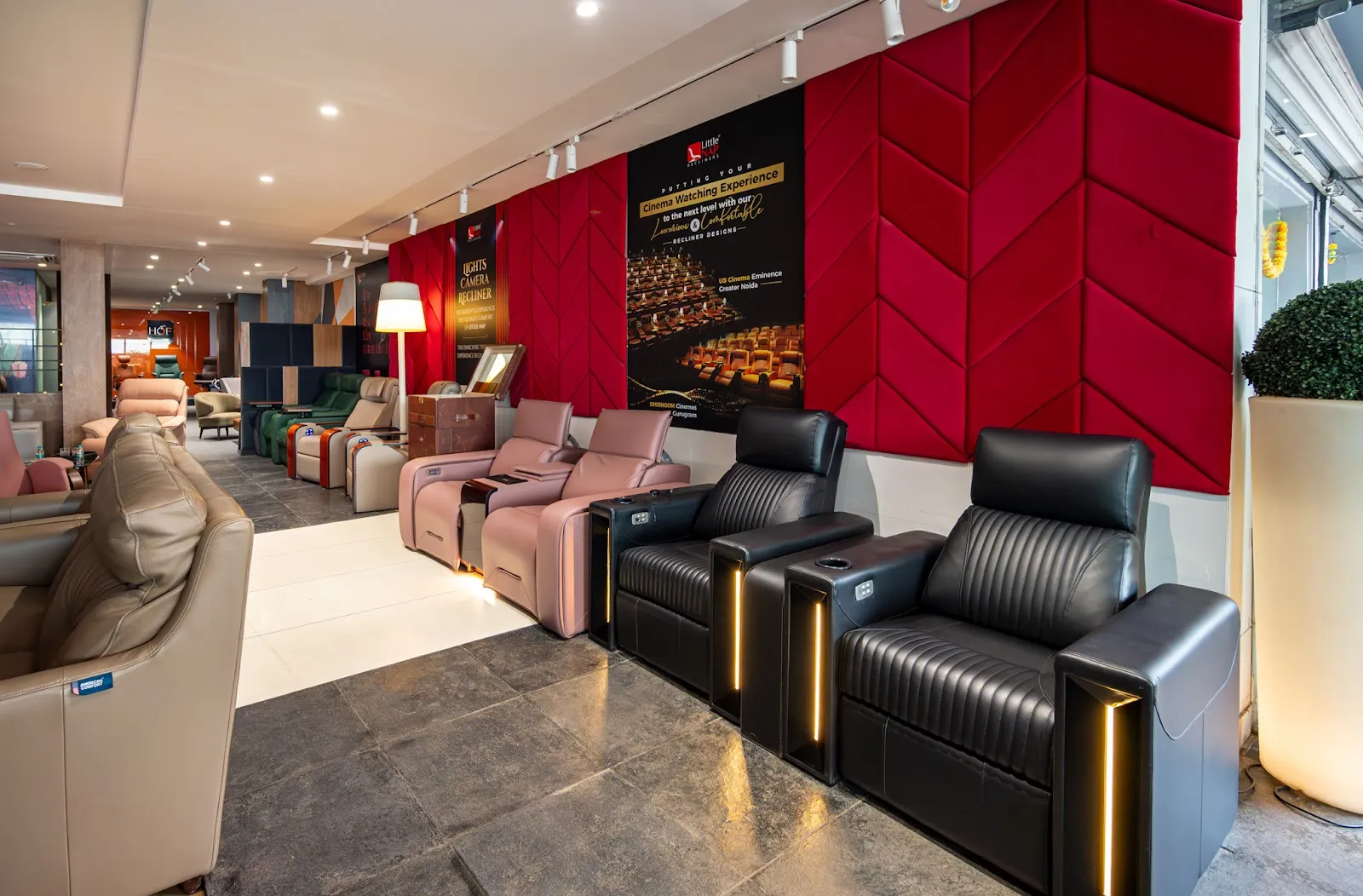 The display floor