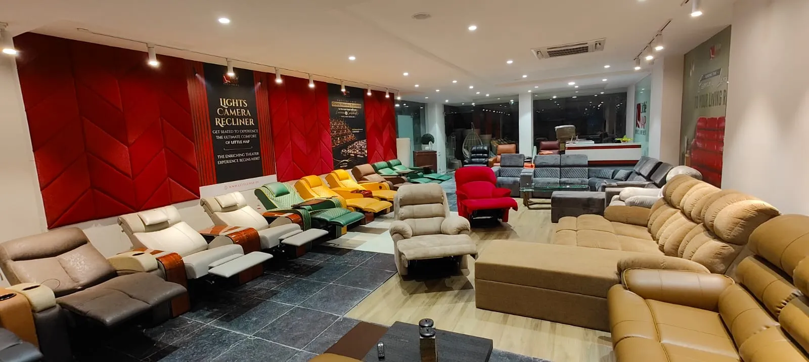 The display floor