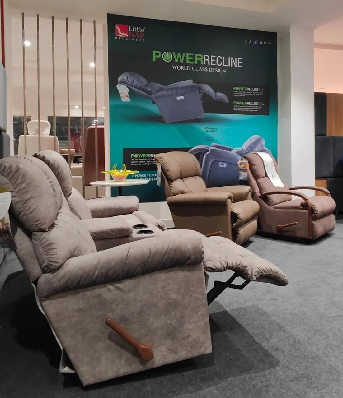 Power recline range